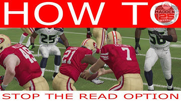 How To Stop The "Read Option" In Madden 25 (HD)