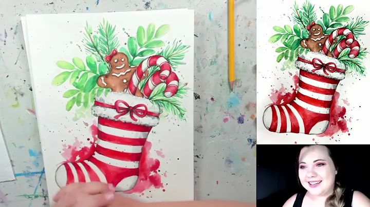 Stocking Treasures - Watercolour Painting Tutorial...