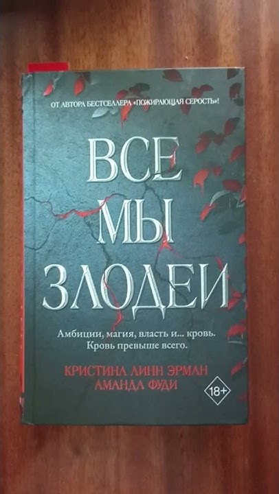 Обзор на книгу Все мы злодеи #book #книги #shorts - YouTube