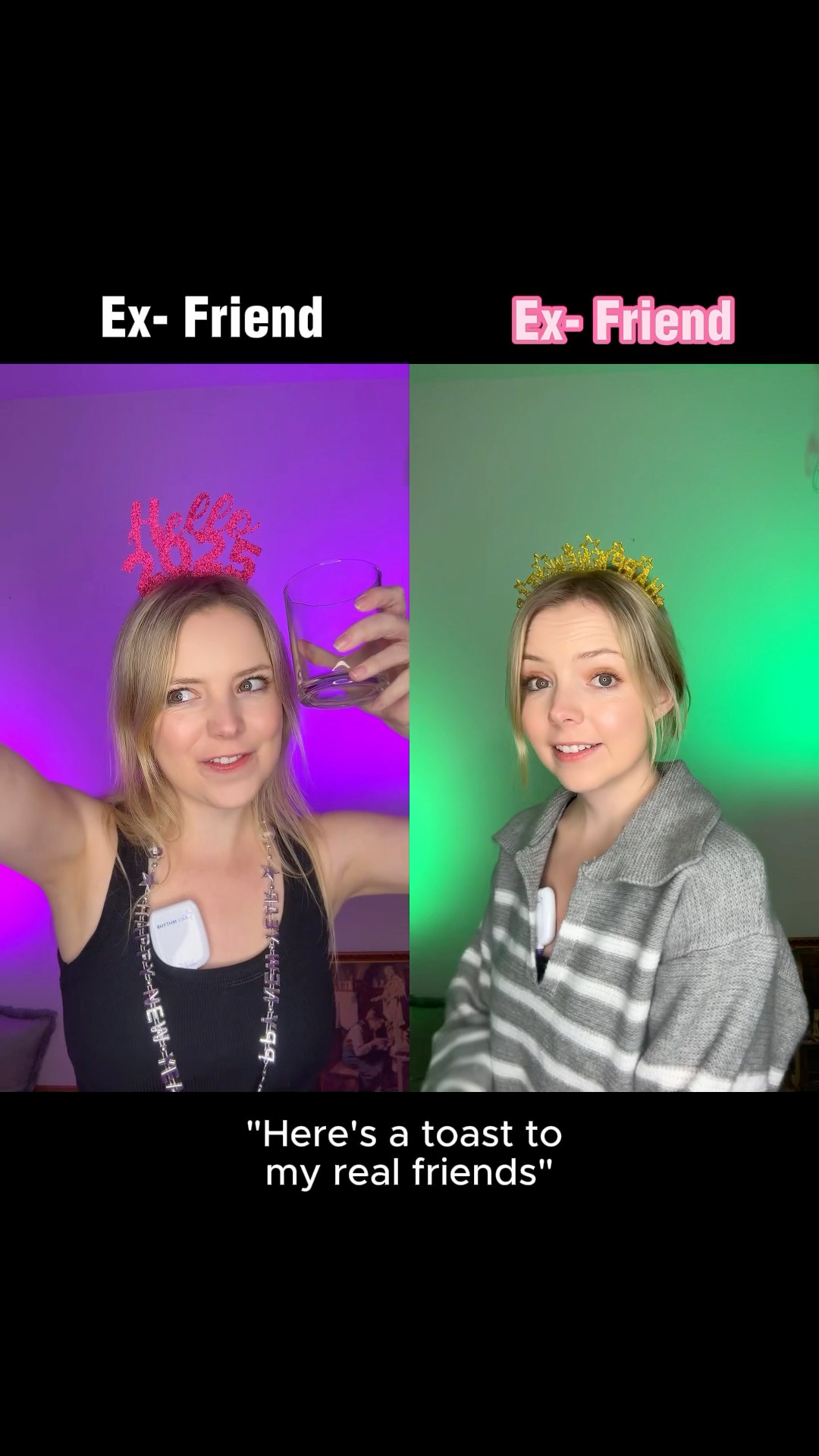 #pov after too many drinks she makes a toast to her ex best friend…