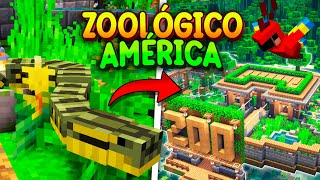 Construí un ZOOLÓGICO con ANIMALES de AMÉRICA en MINECRAFT 🐍🐵 by Garefcraft 37,303 views 1 month ago 24 minutes