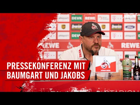 Pressekonferenz mit Steffen Baumgart und Jörg Jakobs | 1. FC Köln | Bundesliga | EFFZEH