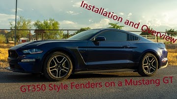 MP Concepts GT350 Style Fender Vents Installation!