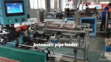 Automatic pipe feeder +punching