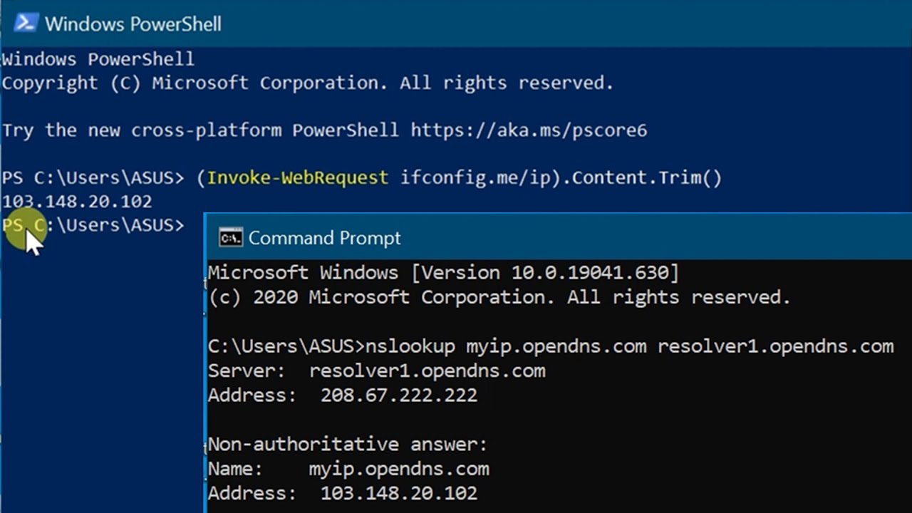 Powershell import