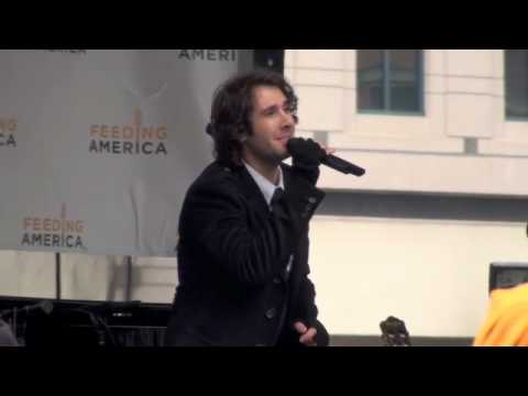 Josh Groban and Herbie Hancock at Feeding America