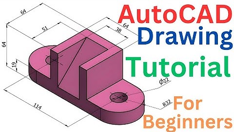 Autocad 3D Drawing IIAutocad 3D Tutorial For Beginners Il 3D Drawing @AutoCADbyNishaMathur 