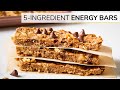 ENERGY BARS  |  easy, healthy 5-ingredient recipe