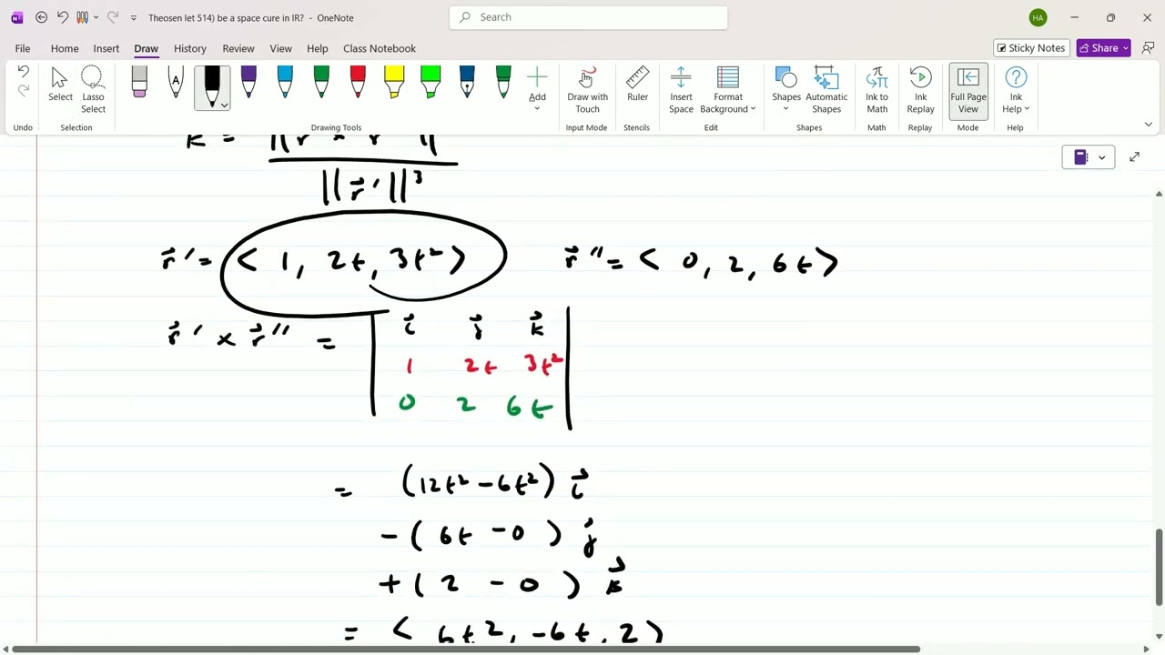 ExampleOfComputingCurvature