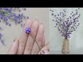 Design Flowers from mini foam Granules || Bunga dari Butiran Busa mini dan Vas Bunga