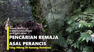 Pencarian di Ngarai Batu sedalam 75 meter‼️Stain Hilang di Gunung Batukaru