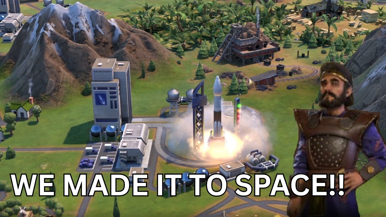 A Final Charge To Space! | Civ 6 Persia Ep.8 (FINAL)