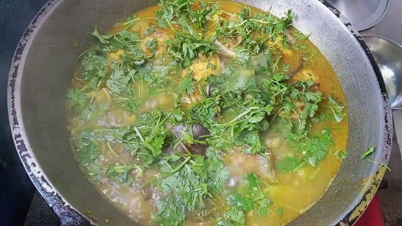 গ্রামের স্টাইলে লাউ আর কফি দিয়ে বড় মাছ রান্না ||Village-Style Big Fish Cooked with Bottle Gourd  