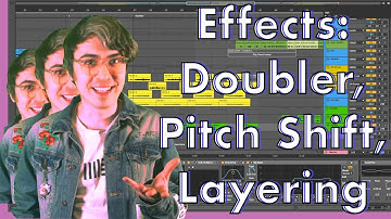 How To Mix Vocals | Layering Doubling and Pitching Up Down Effects | Ableton Lessons