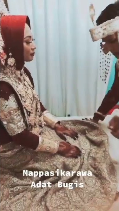 PERNIKAHAN ADAT BUGIS #adat #bugis #wedding #viral #fyp #short #shorts