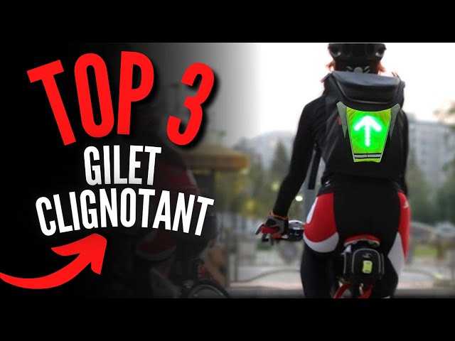 Meilleur Gilet Clignotant 2024 (pour Vélo, Trottinette, Jogging) 