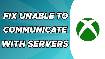 How to Fix Xbox Cloud Gaming Unable to Communicate With Servers | Solved 2024