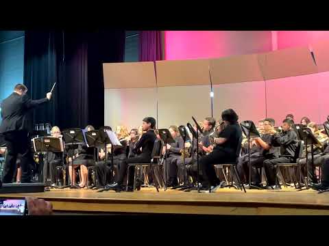 Brantley County Middle School 7th/8th Grade Band LGPE Performance 2023