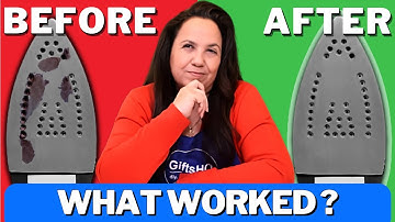 How to Clean an Iron - 3 Ways Compared - What Worked?