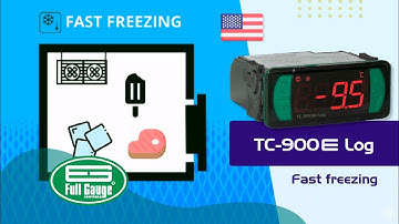 TC-900E Log - what is fast freezing? - English