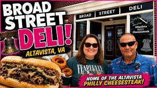 Broad Street Deli We Found an Authentic Philly Cheesesteak in Altavista VA