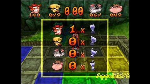 Crash Bash Walkthrough Part 7 [Pogo Painter Trophy]