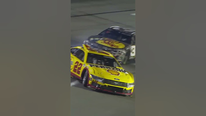 AUSTIN DILLON TURNS JOEY LOGANO TO WIN AT RICHMOND! 👀 #NASCAR #CUPSERIES