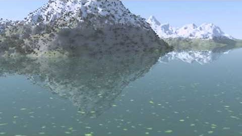 Vue 10 tripped out tree population of terrain - by Tanner 11 years old