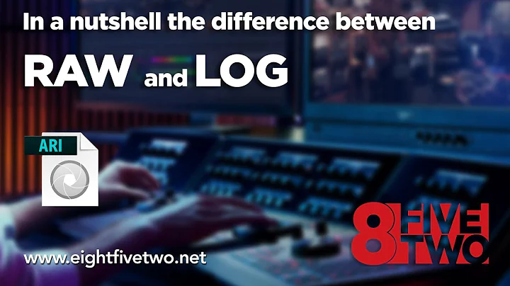 The Difference between Log and RAW in under a minute.
