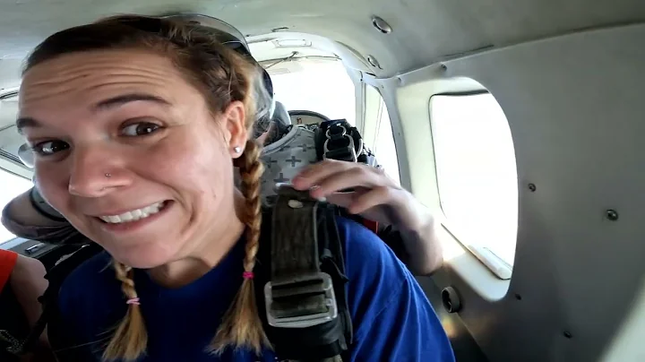 Samantha Weatherly - Tandem Skydive at Skydive Ind...