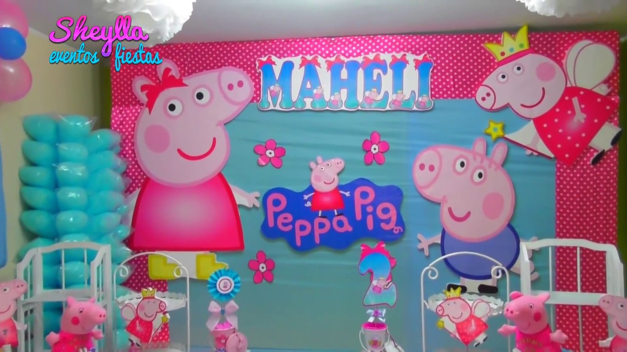 32 ideas para Fiesta Peppa Pig  Fiestas peppa pig, Fiesta de cumpleaños de peppa  pig, Peppa pig cumpleaños decoracion