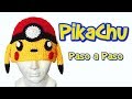 PIKACHU GORRO TEJIDO A CROCHET PASO A PASO