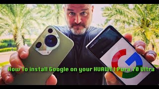 Install Google on the HUAWEI Pura 70 series [Installation guide][4K][English]