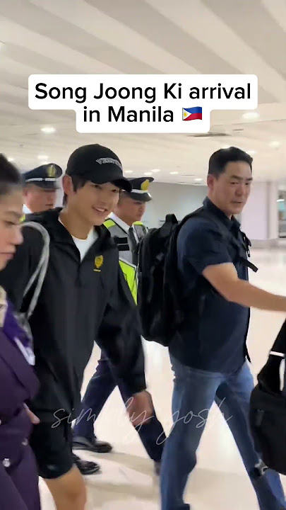 SONG JOONG KI SPOTTED IN MANILA PHILIPPINES 🇵🇭 #songjoongki #spotted  #shortsviral