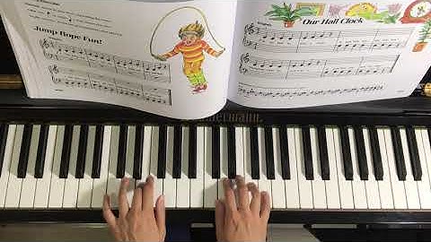 Our Hall Clock (P.33) - Bastien Piano for the Young Beginner Primer B