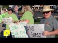 Nest protesters greet elk grove mayor steve ly