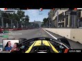 Callum ilott does his best impression of mahaveer raghunathan at baku  f2 2020 virtual gp