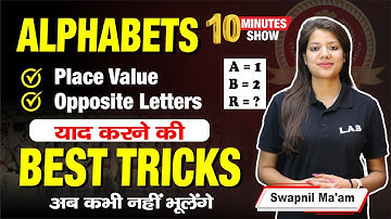 SSC GD 2023 | 10 MINUTES REASONING SHOW || Alphabets Tricks || SSC GD Reasoning by Swapnil Ma