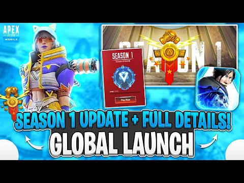 Apex Legends Mobile New Season 1 Update Is Here???? + Global Launch Date Confirmed | Apex Mobile Update