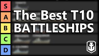 T10 Battleships Tier List - World of Warships