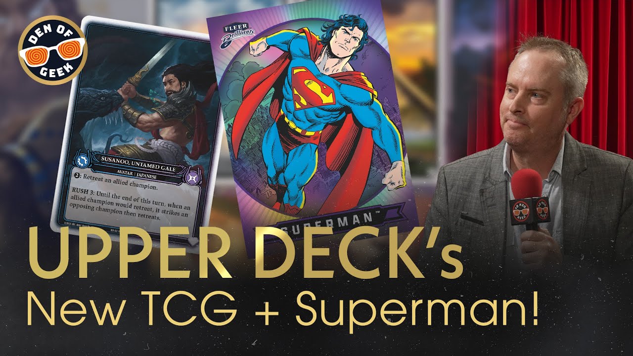 Upper Deck has a new TCG (Rush of Ikorr) and a fresh Fleer
