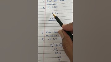 Class 5 Maths Exercise 4.9 Sum 1 part (a)
