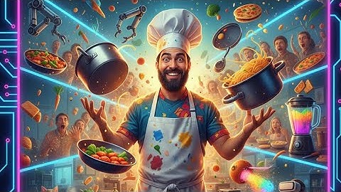 AI Cooking Comedy: The World’s Funniest Failing Chef | Kitchen Chaos Compilation