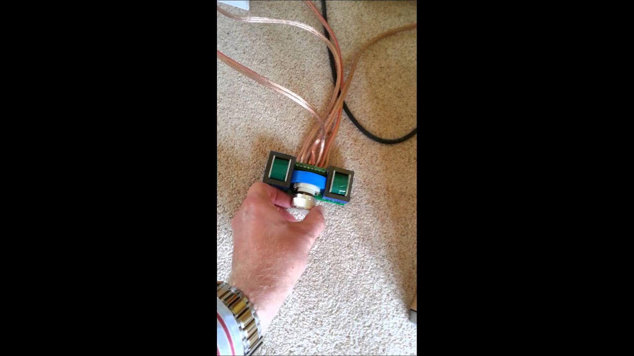 Speaker Volume Wall Plate Test