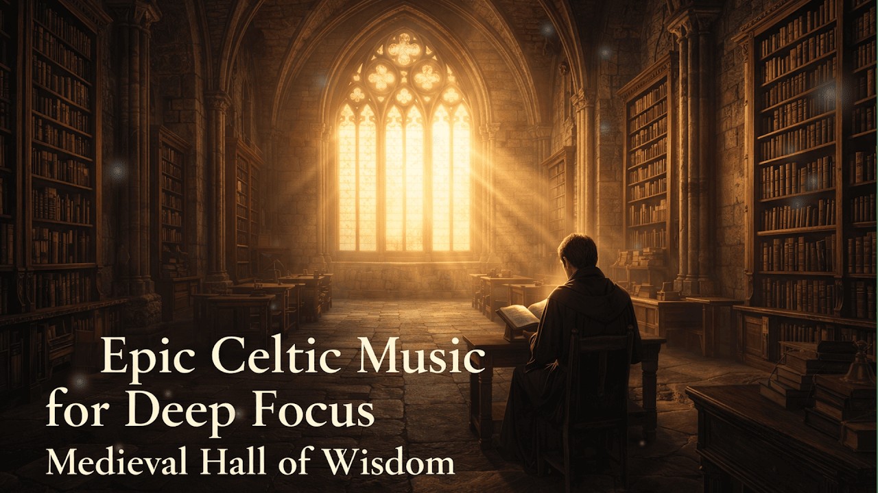 Epic Celtic Music for Deep Focus | Medieval Hall of Wisdom