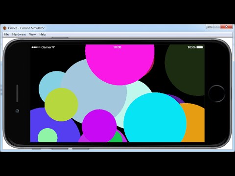 How to create an App in Lua using Corona simulator