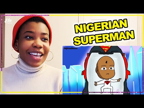 What if Superman landed in Africa (Nigeria) REACTION