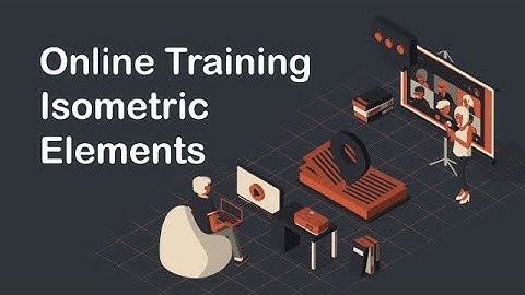 Online Training Isometric Elements After Effects Templates