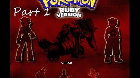 Pokemon Ruby | Episode 1 | Treecko I choose you!