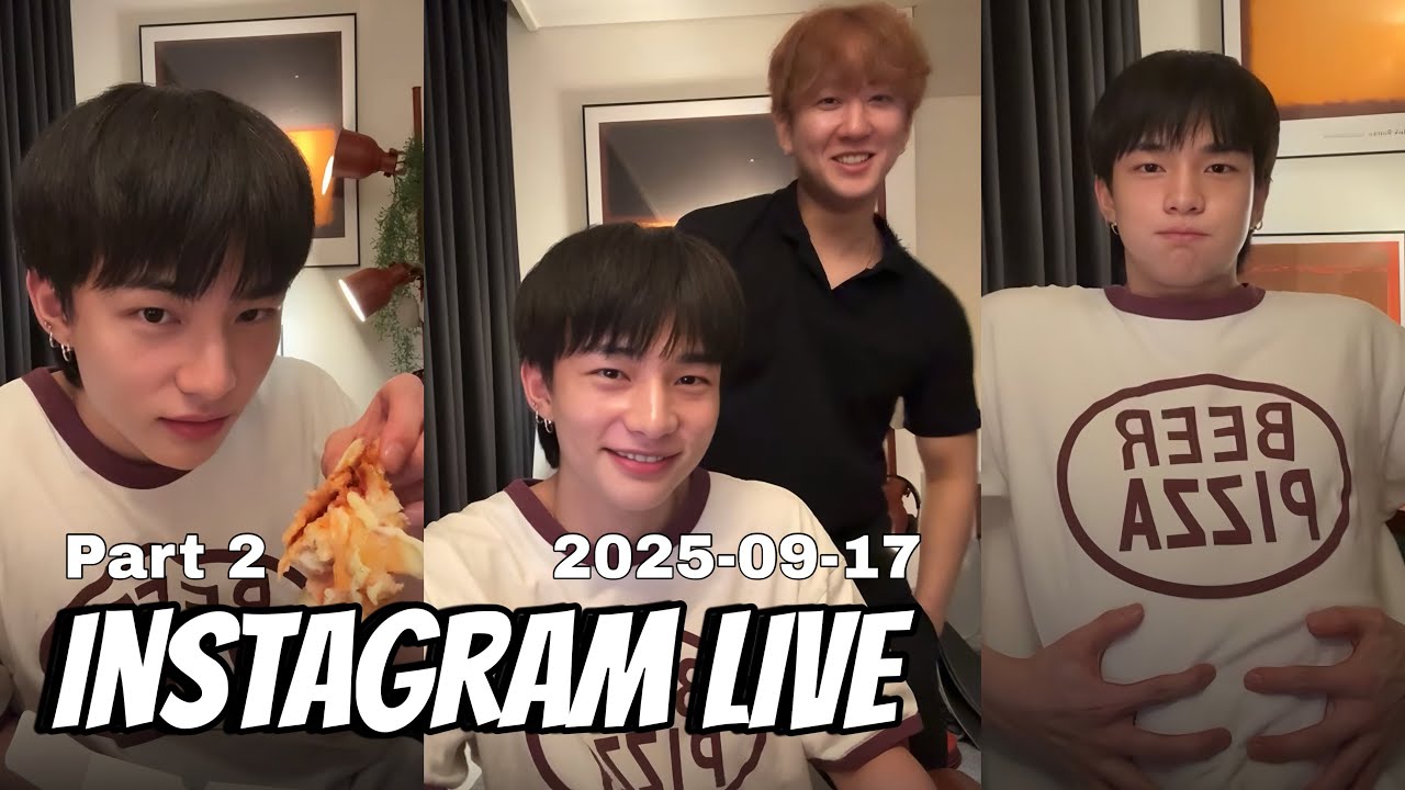 Hyunjin (Stray Kids) Instagram Live. 2025-09-17. Part 2
